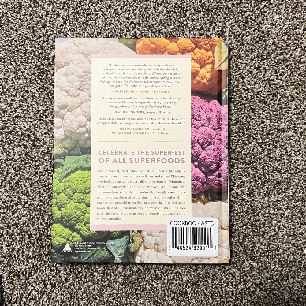 Cauliflower Power Cookbook - Picture 3 of 7